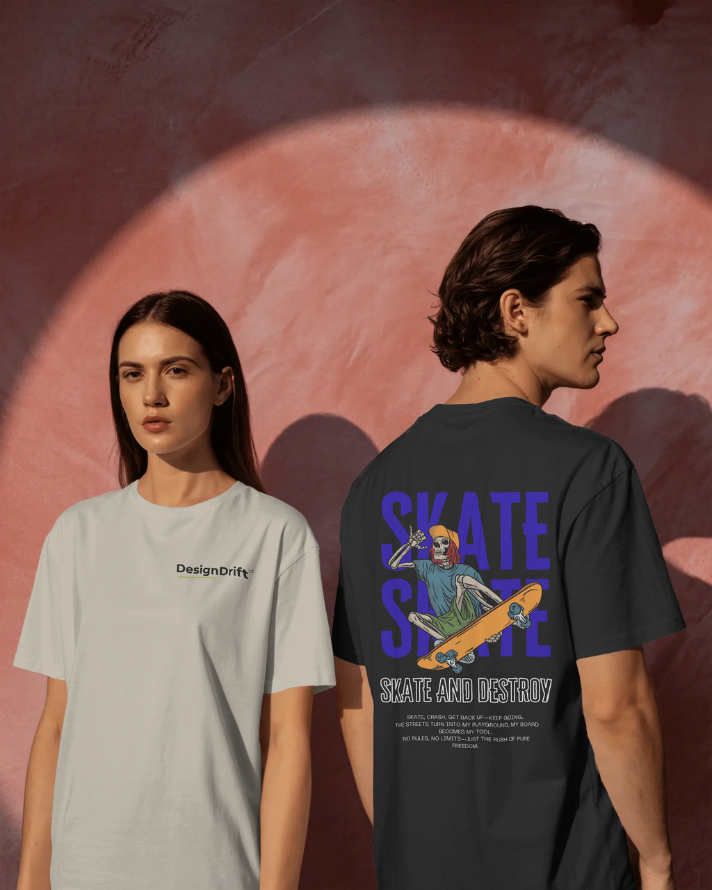 Skate & Destroy - Oversize T-Shirt