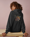 Tiger and Flowers – Damen Hoodie