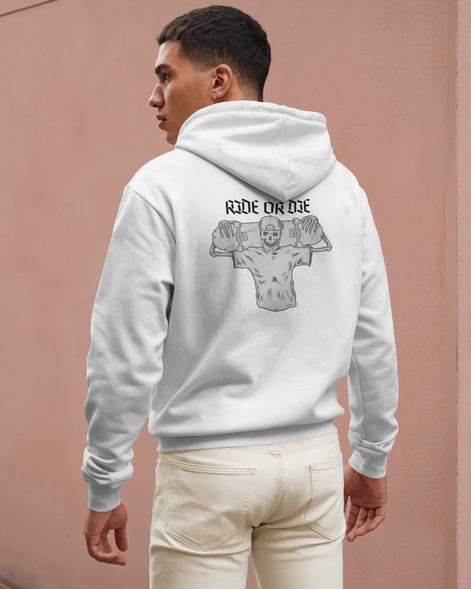 Ride or Die Motiv – Herren Hoodie