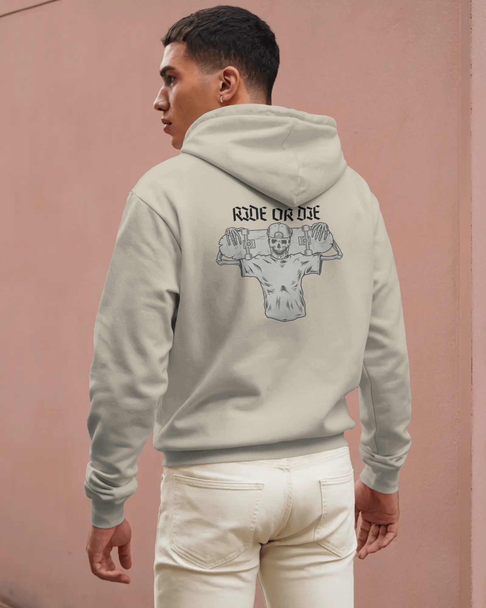 Ride or Die Motiv – Herren Hoodie