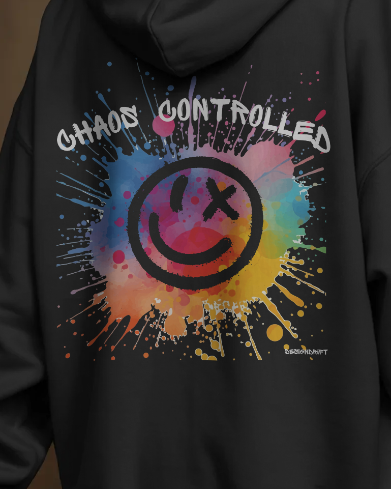 Chaos Controlled – Oversize Hoodie