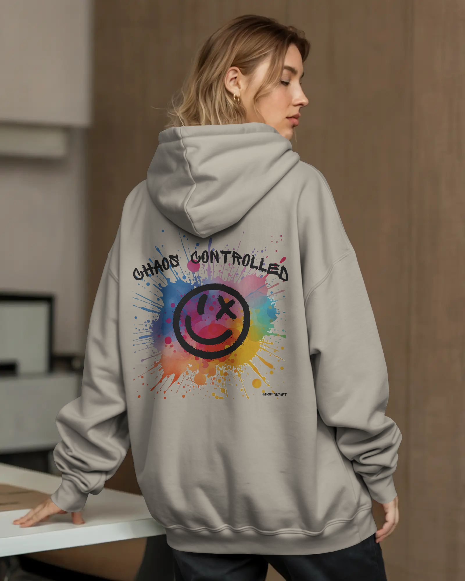 Chaos Controlled – Oversize Hoodie