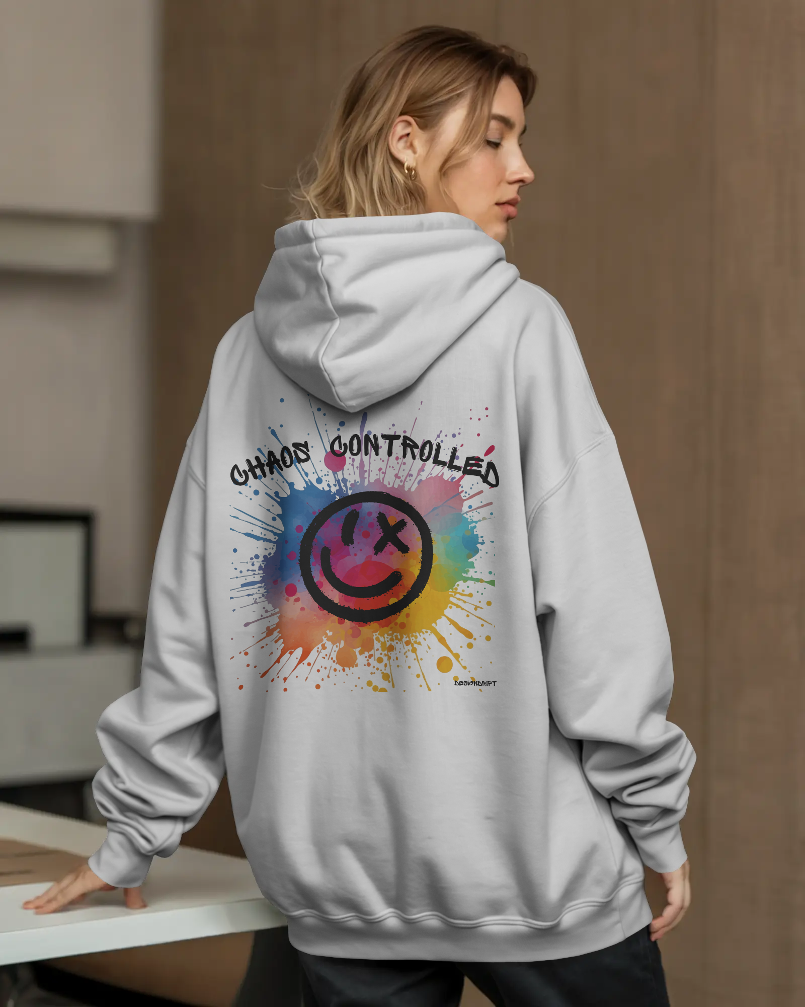 Chaos Controlled – Oversize Hoodie