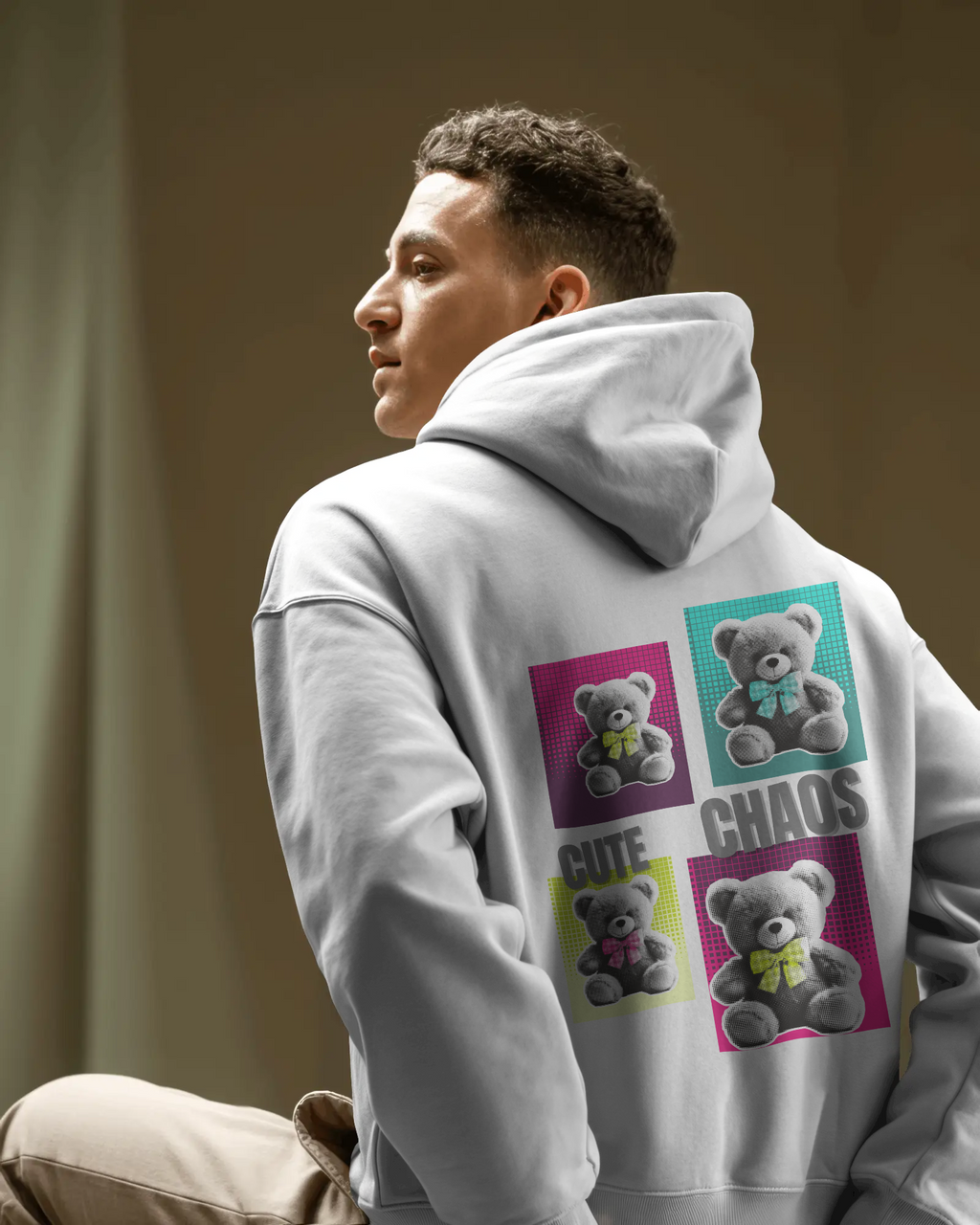 Cute Chaos – Herren Hoodie