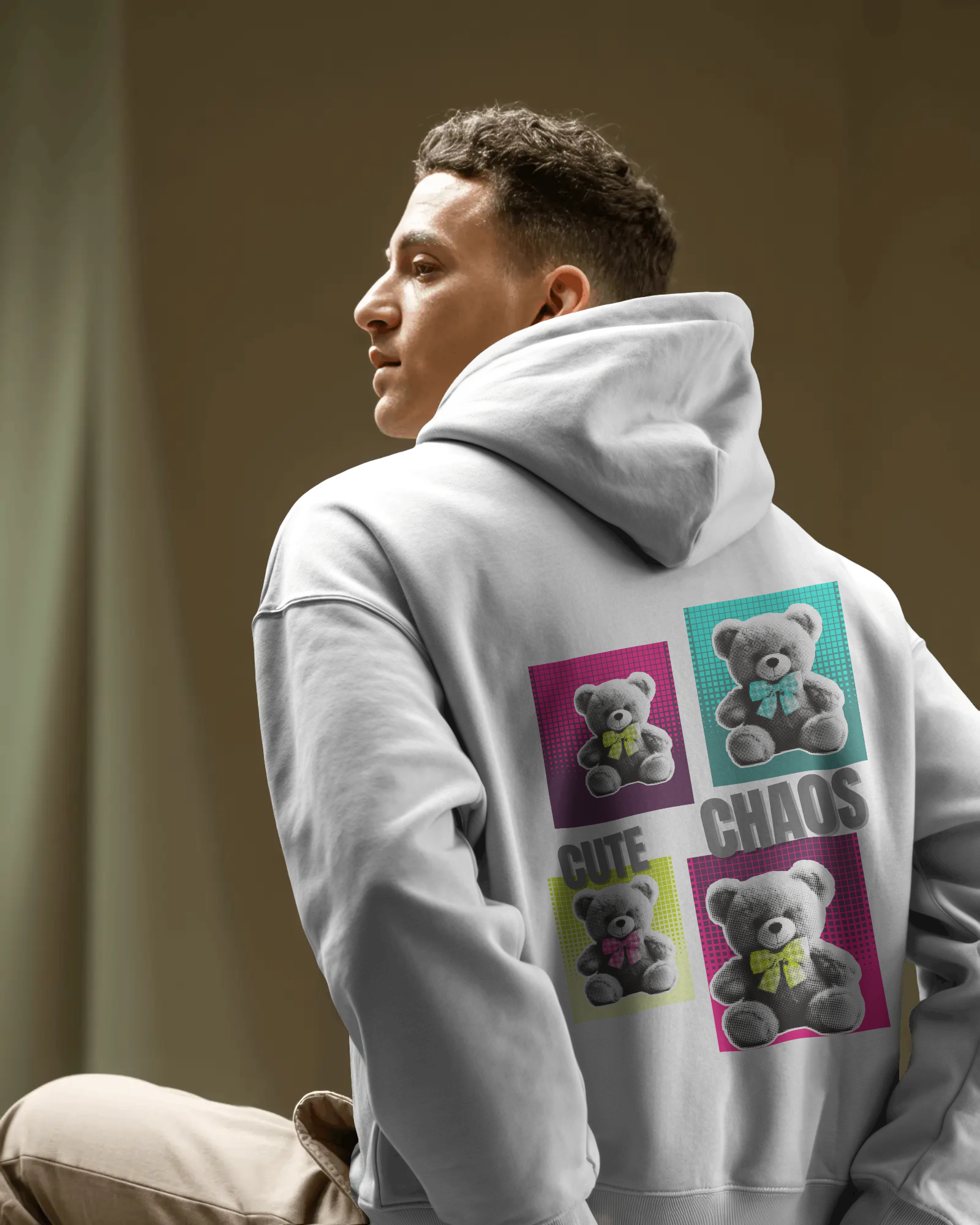 Cute Chaos – Herren Hoodie
