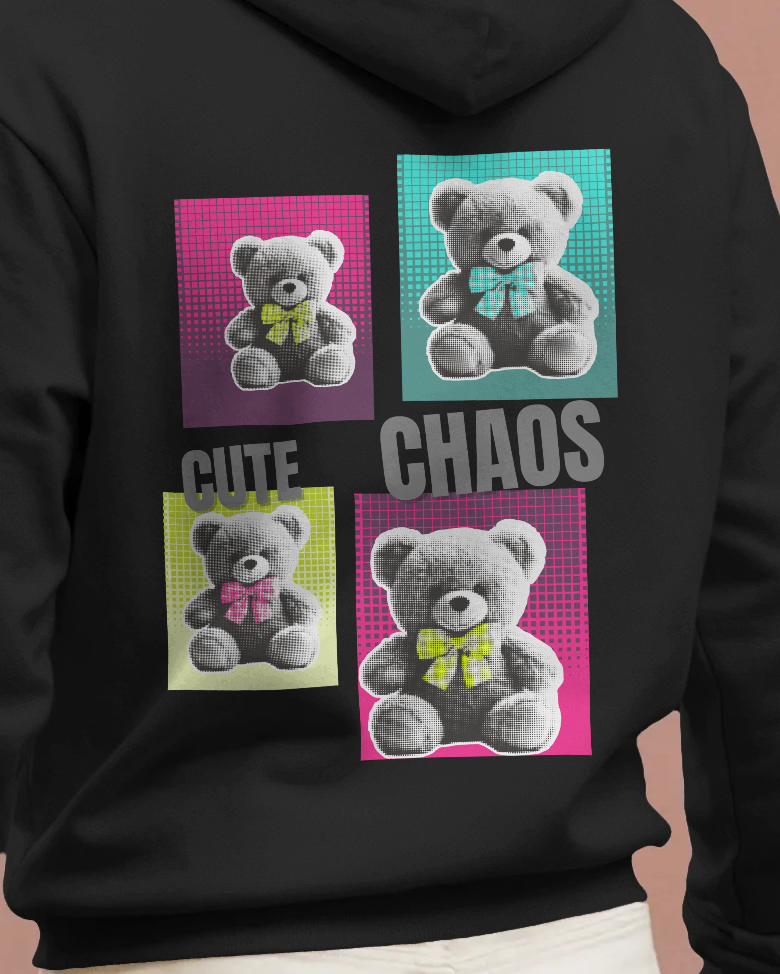 Cute Chaos – Herren Hoodie