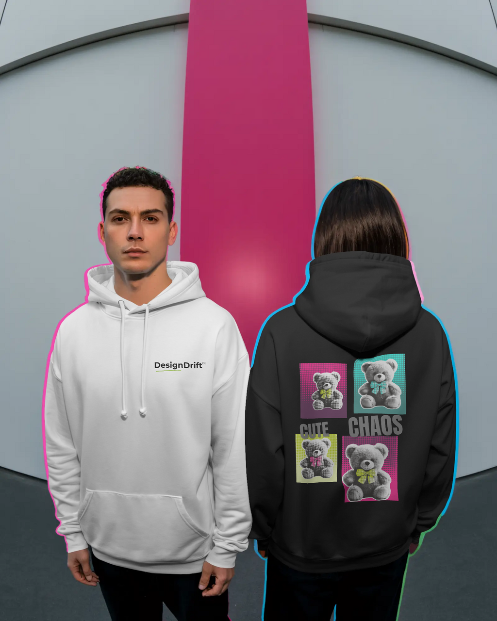 Cute Chaos - Oversize Hoodie