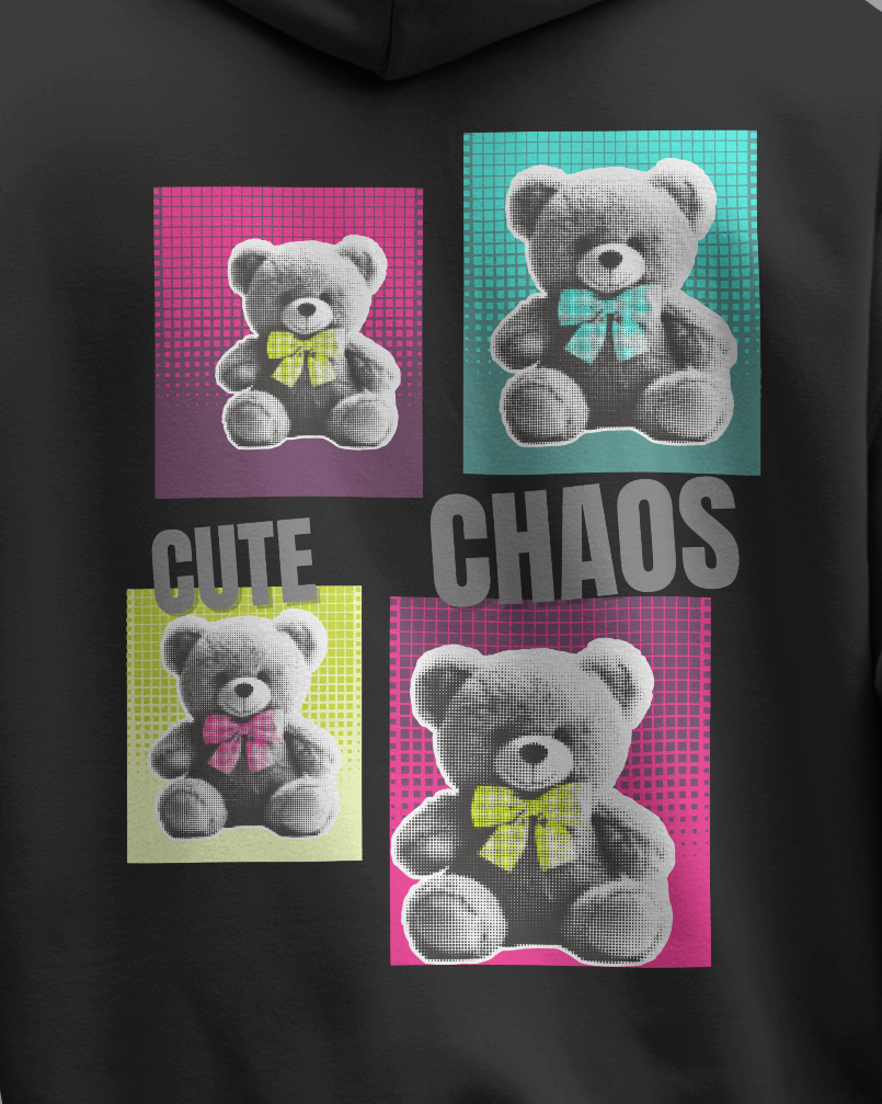 Cute Chaos - Oversize Hoodie