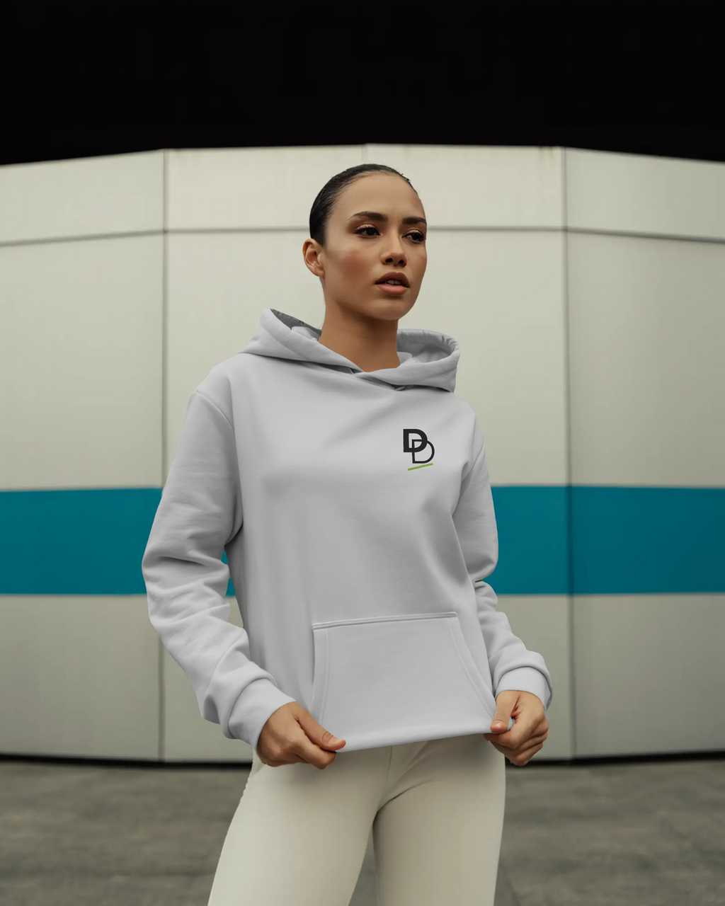 Smile Vibes – Damen Hoodie