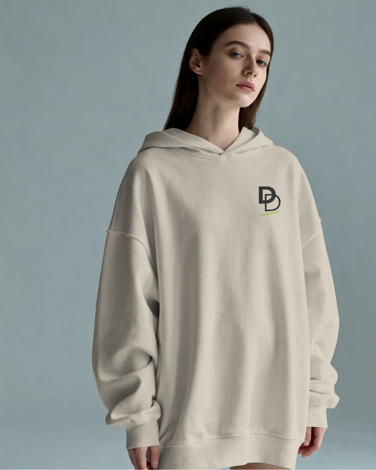 Smile Vibes – Oversize Hoodie