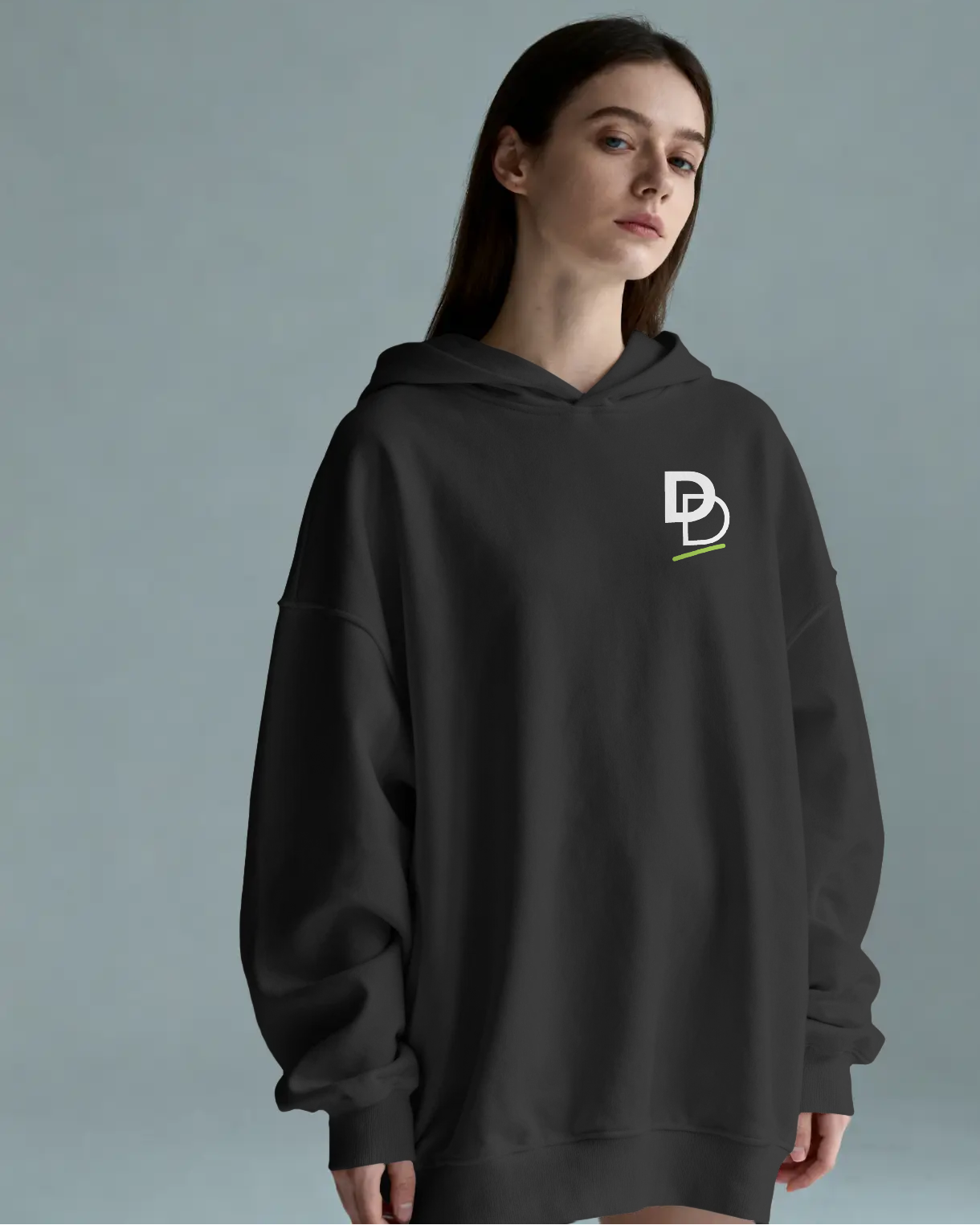 Smile Vibes – Oversize Hoodie
