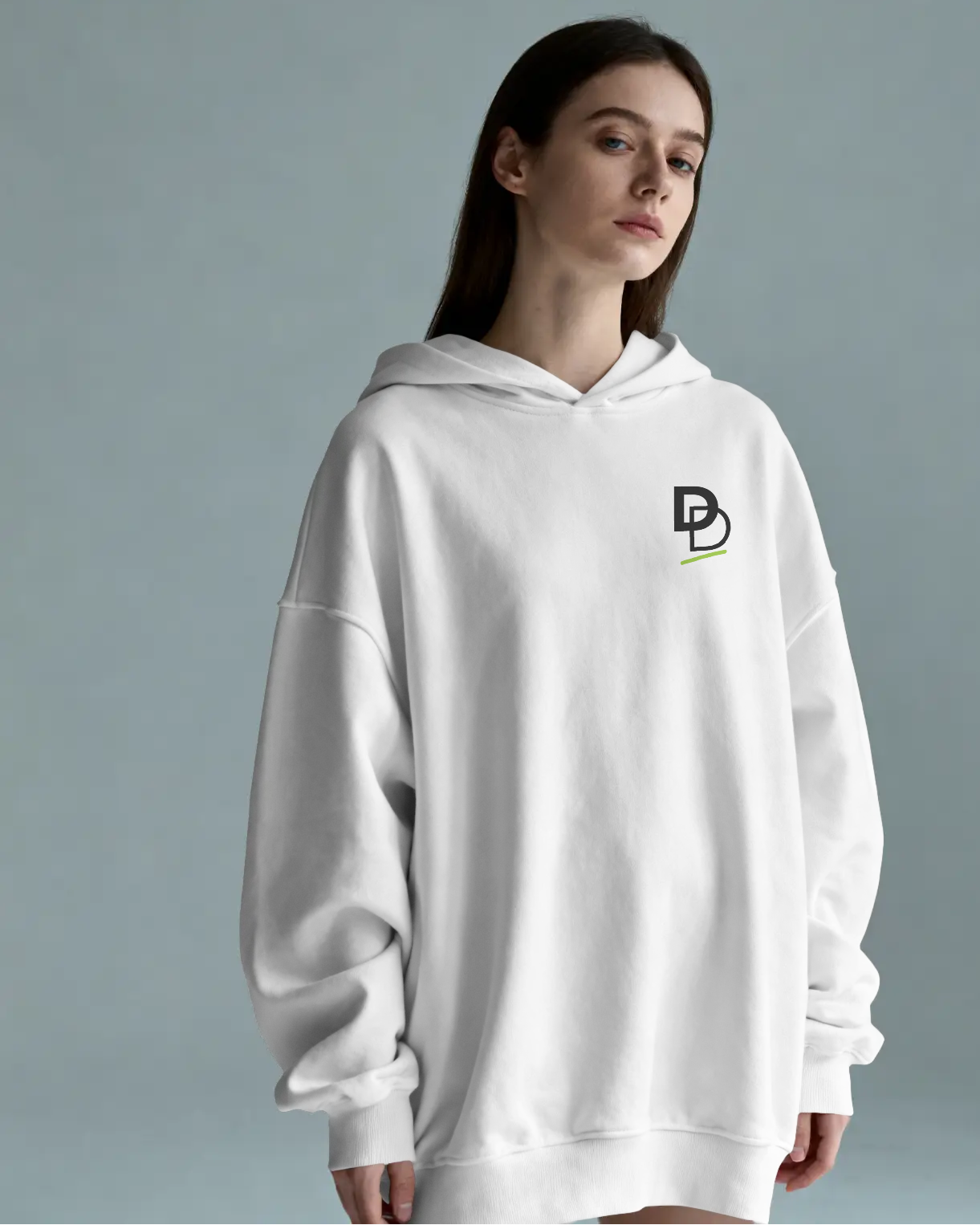 Smile Vibes – Oversize Hoodie