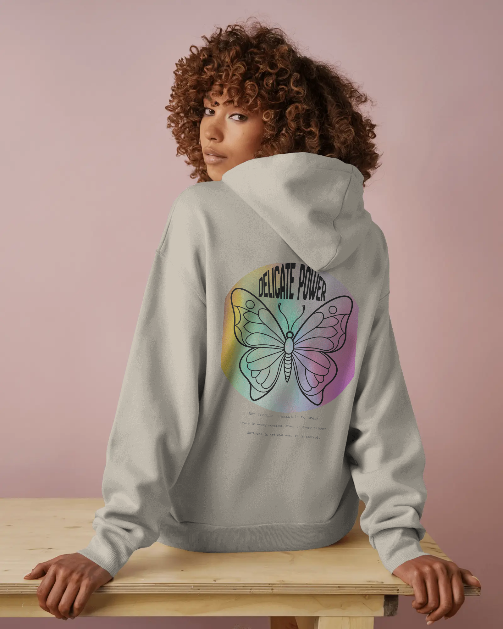 Delicate Power – Damen Hoodie