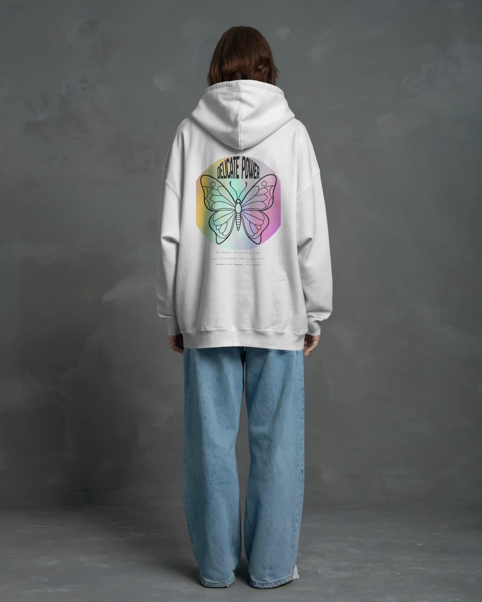 Delicate Power – Oversize Hoodie