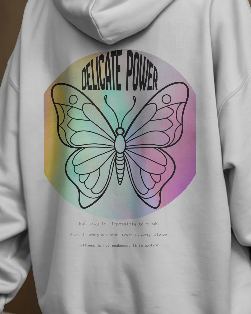 Delicate Power – Oversize Hoodie