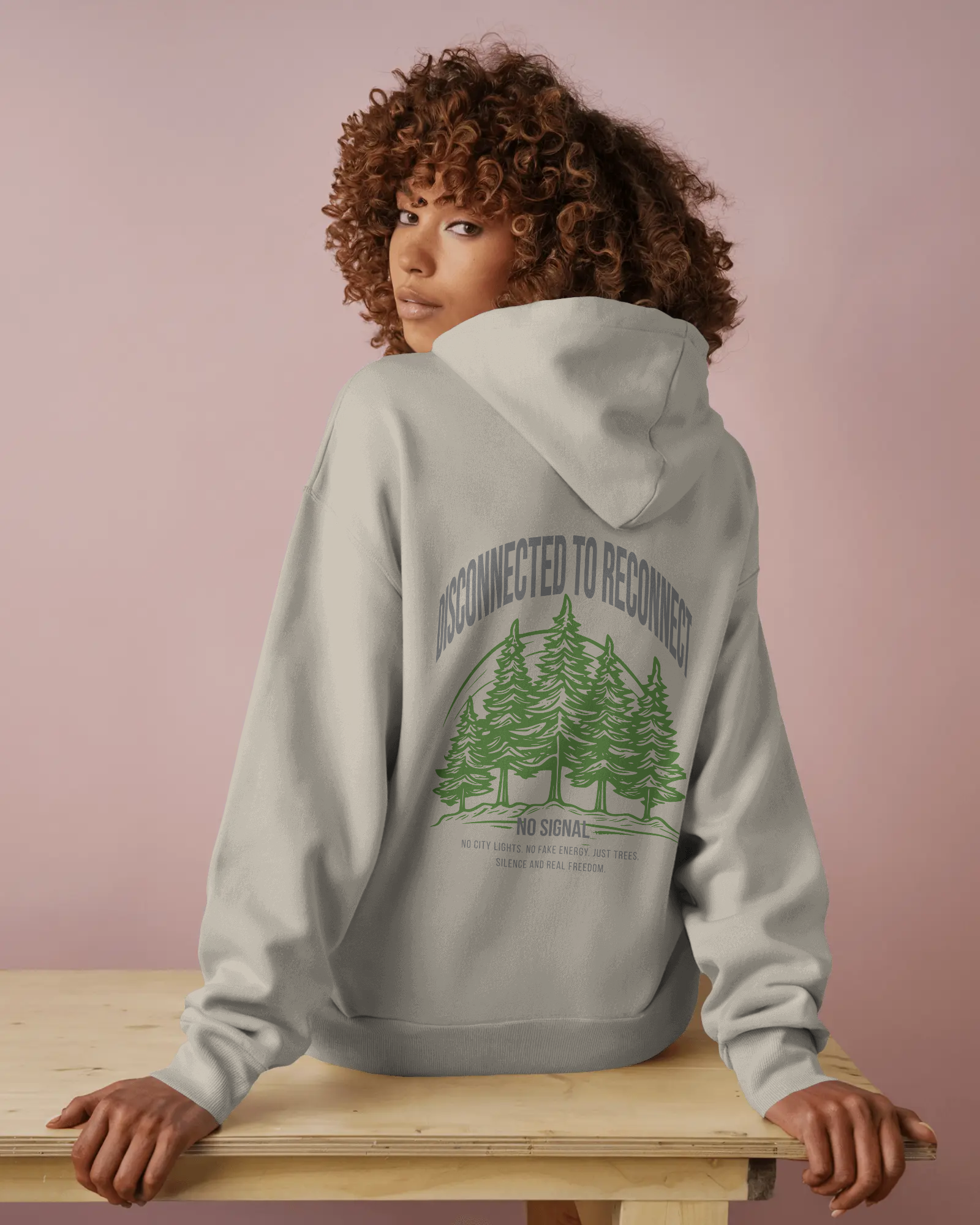 Disconnected – Damen Hoodie