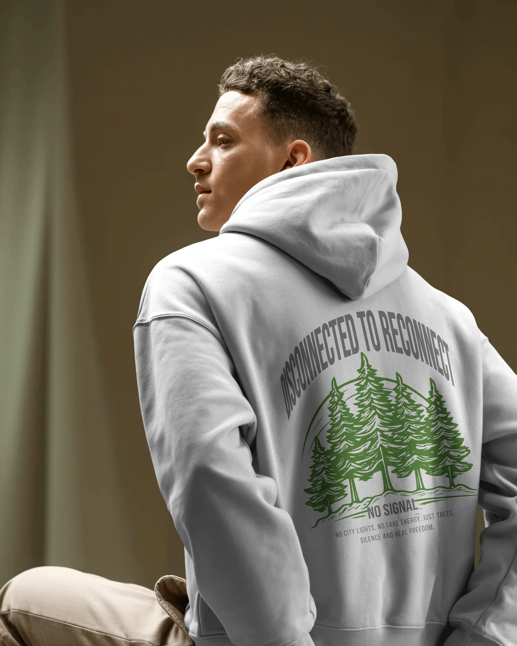 Disconnected – Herren Hoodie