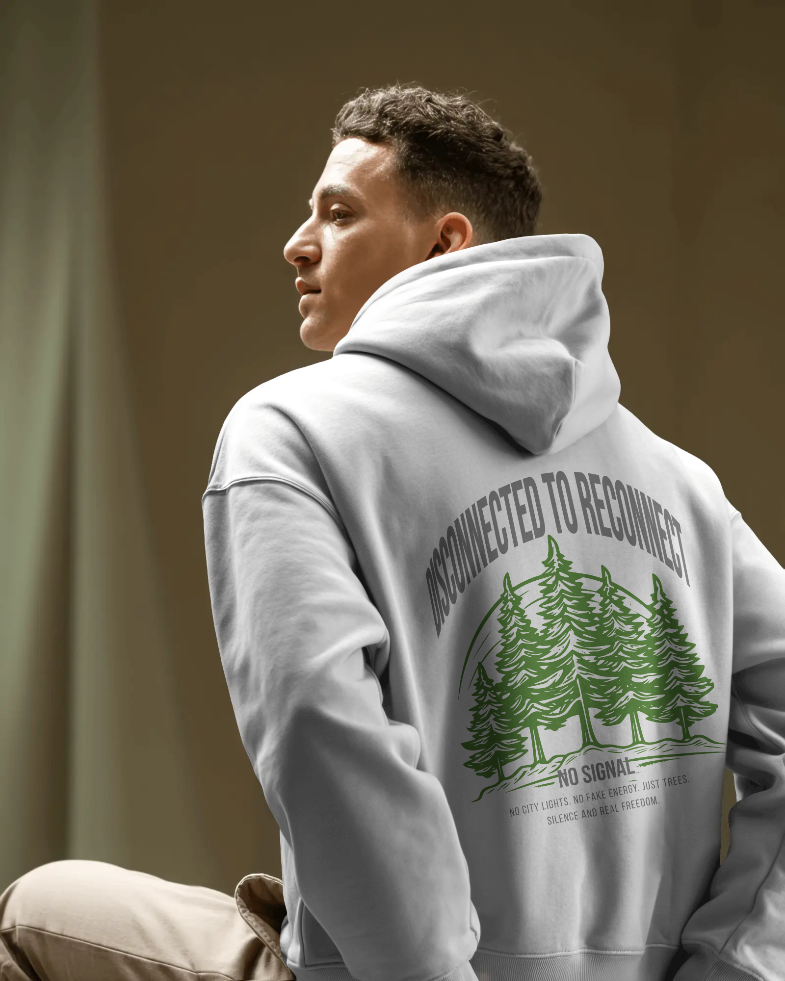Disconnected – Herren Hoodie