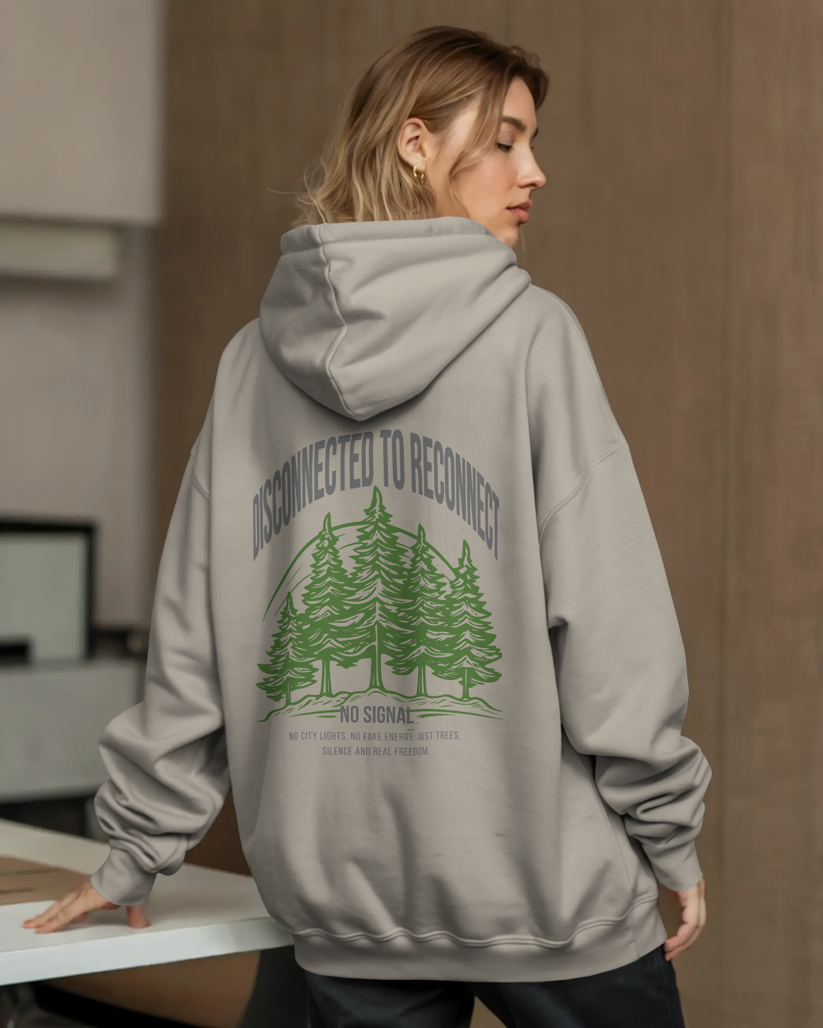 Disconnected – Oversize Hoodie