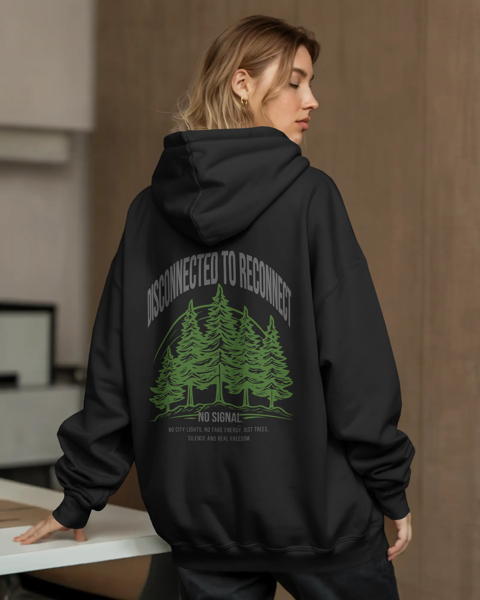 Disconnected – Oversize Hoodie