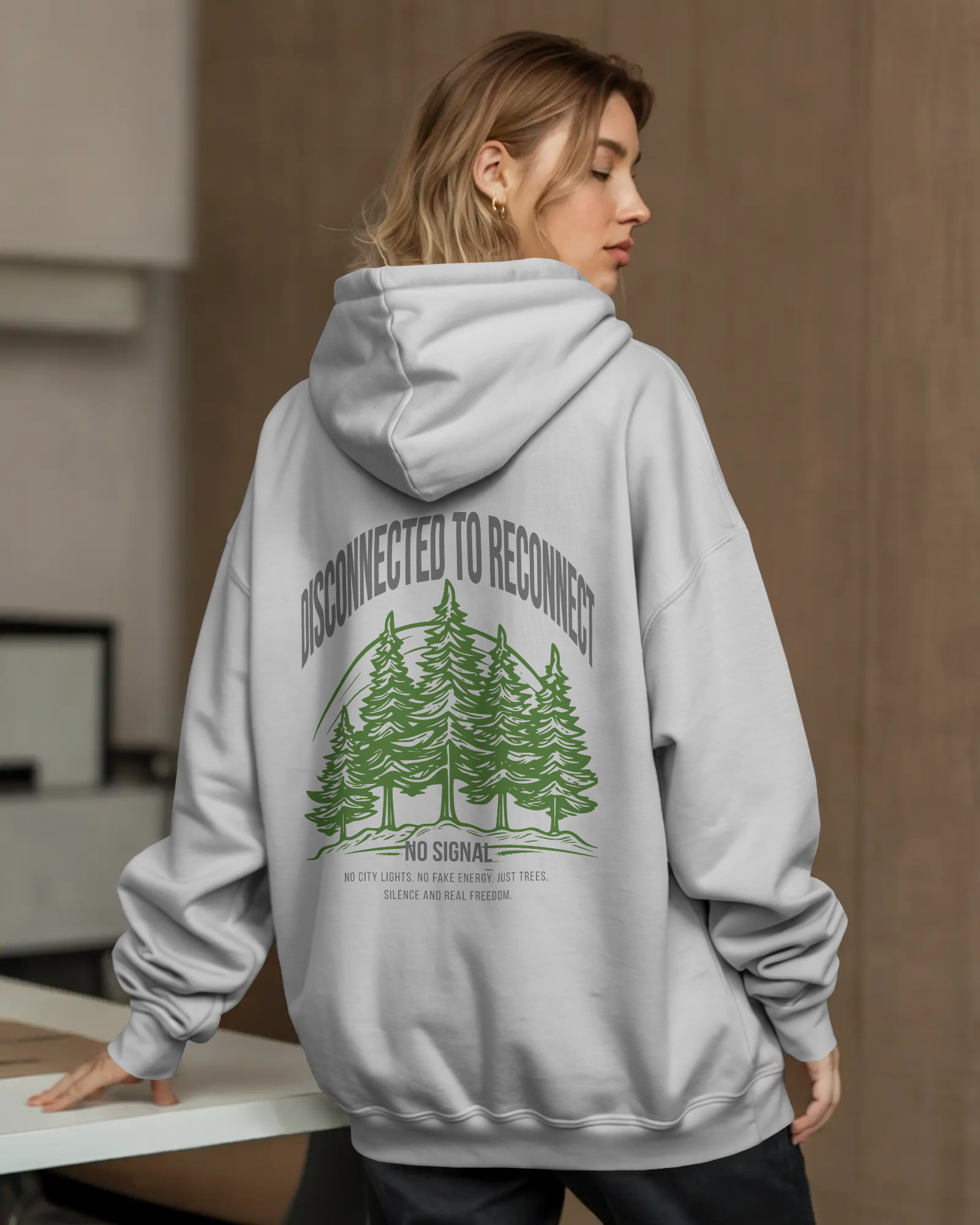 Disconnected – Oversize Hoodie