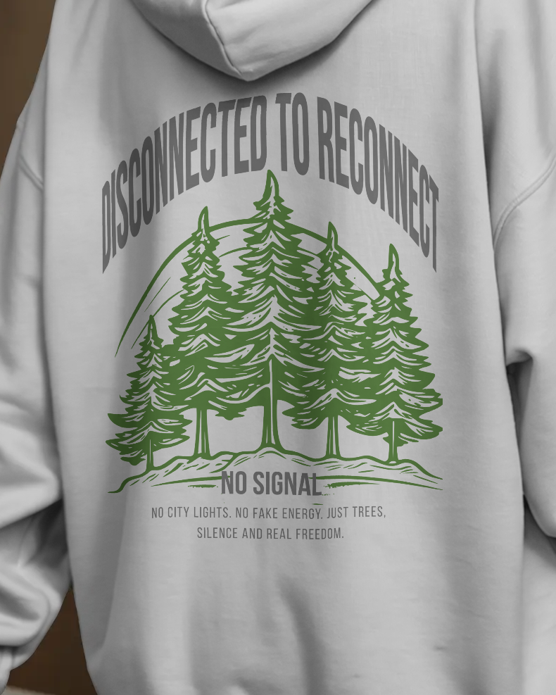 Disconnected – Oversize Hoodie