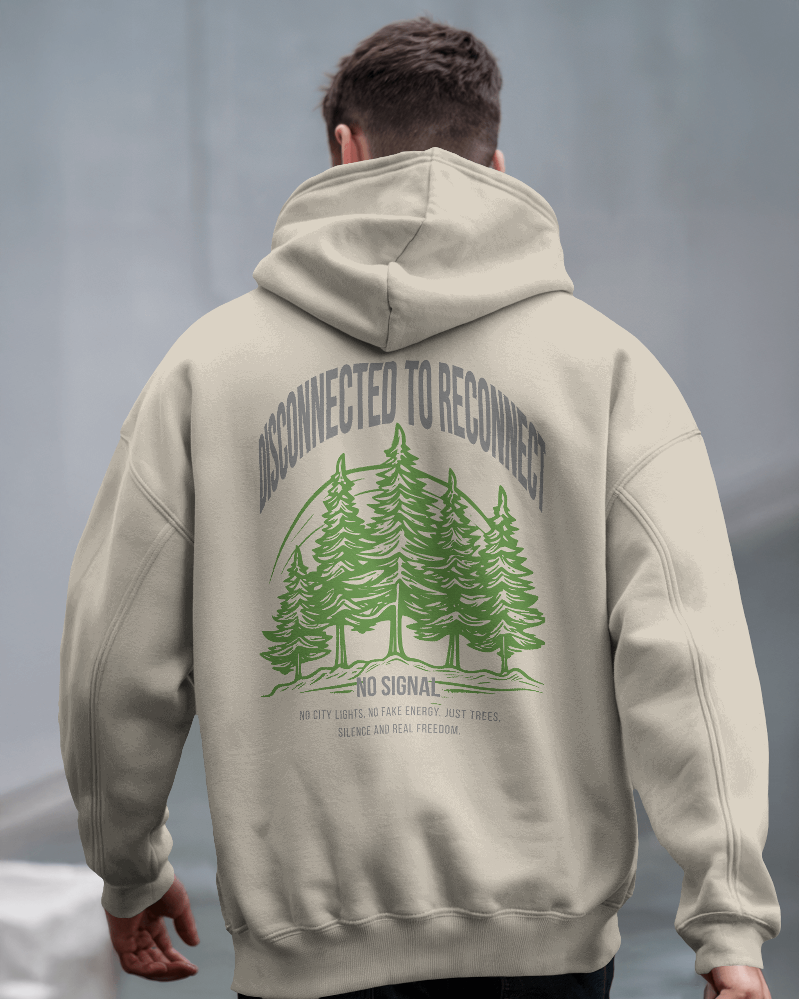 Disconnected – Oversize Hoodie