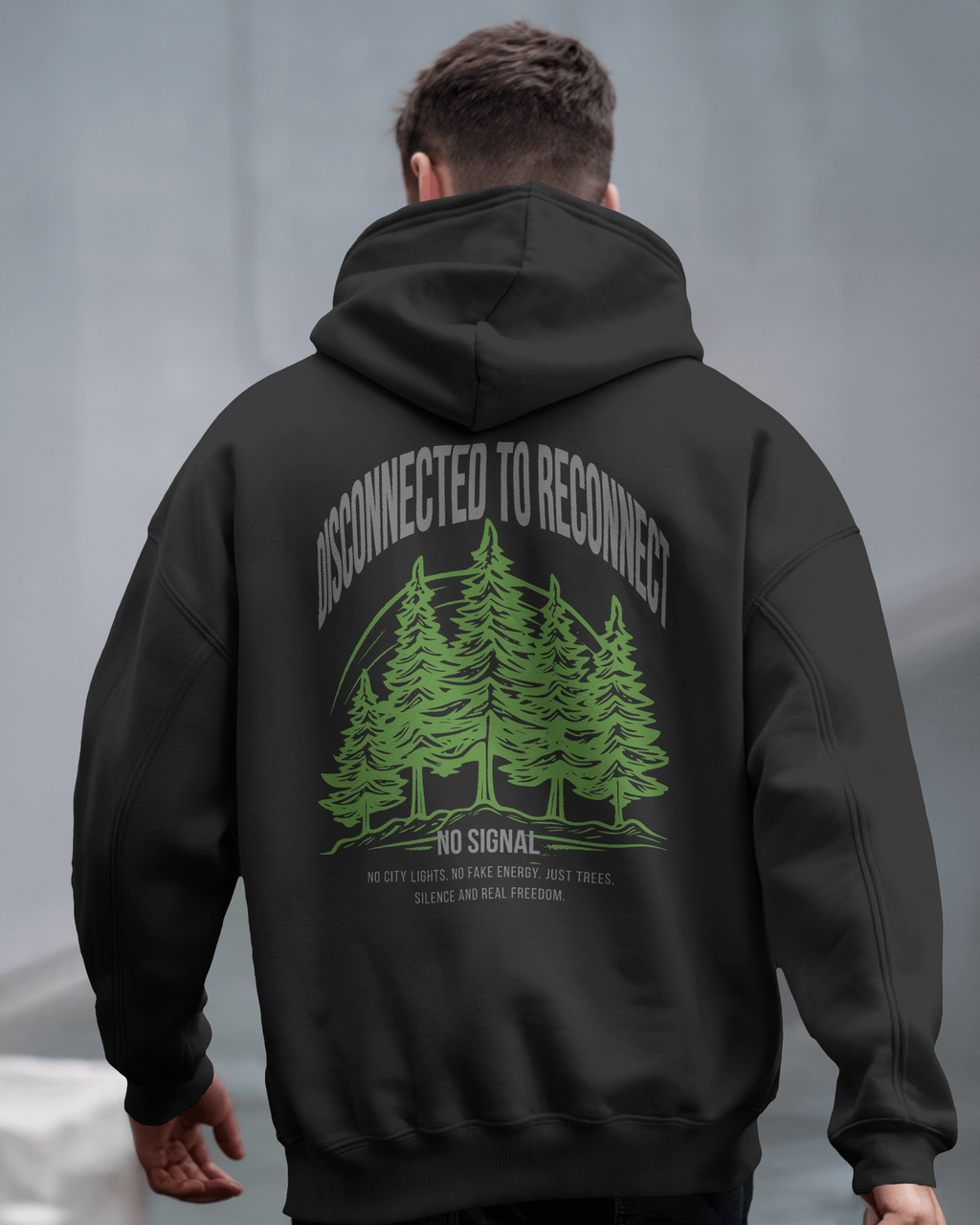 Disconnected – Oversize Hoodie