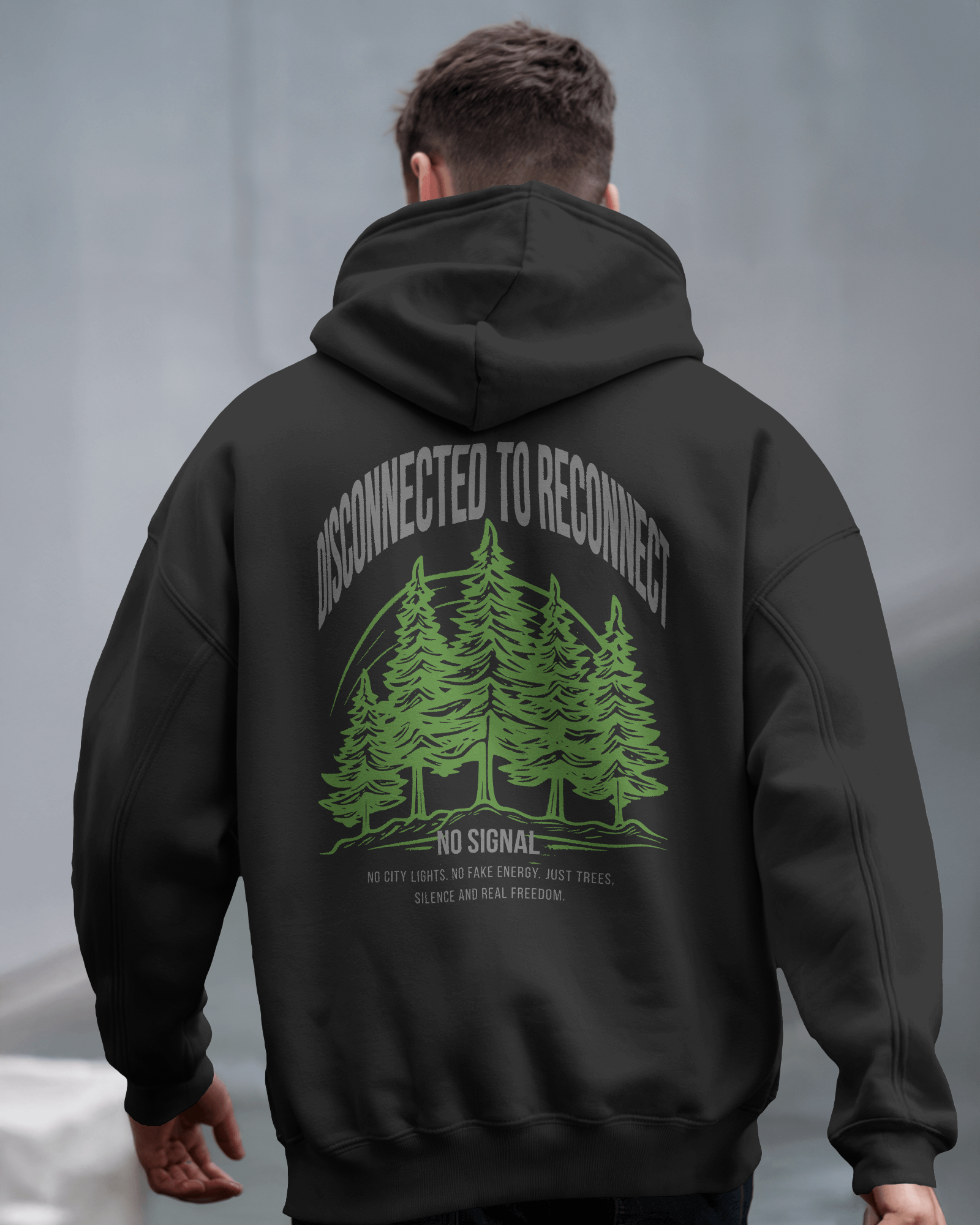 Disconnected – Oversize Hoodie