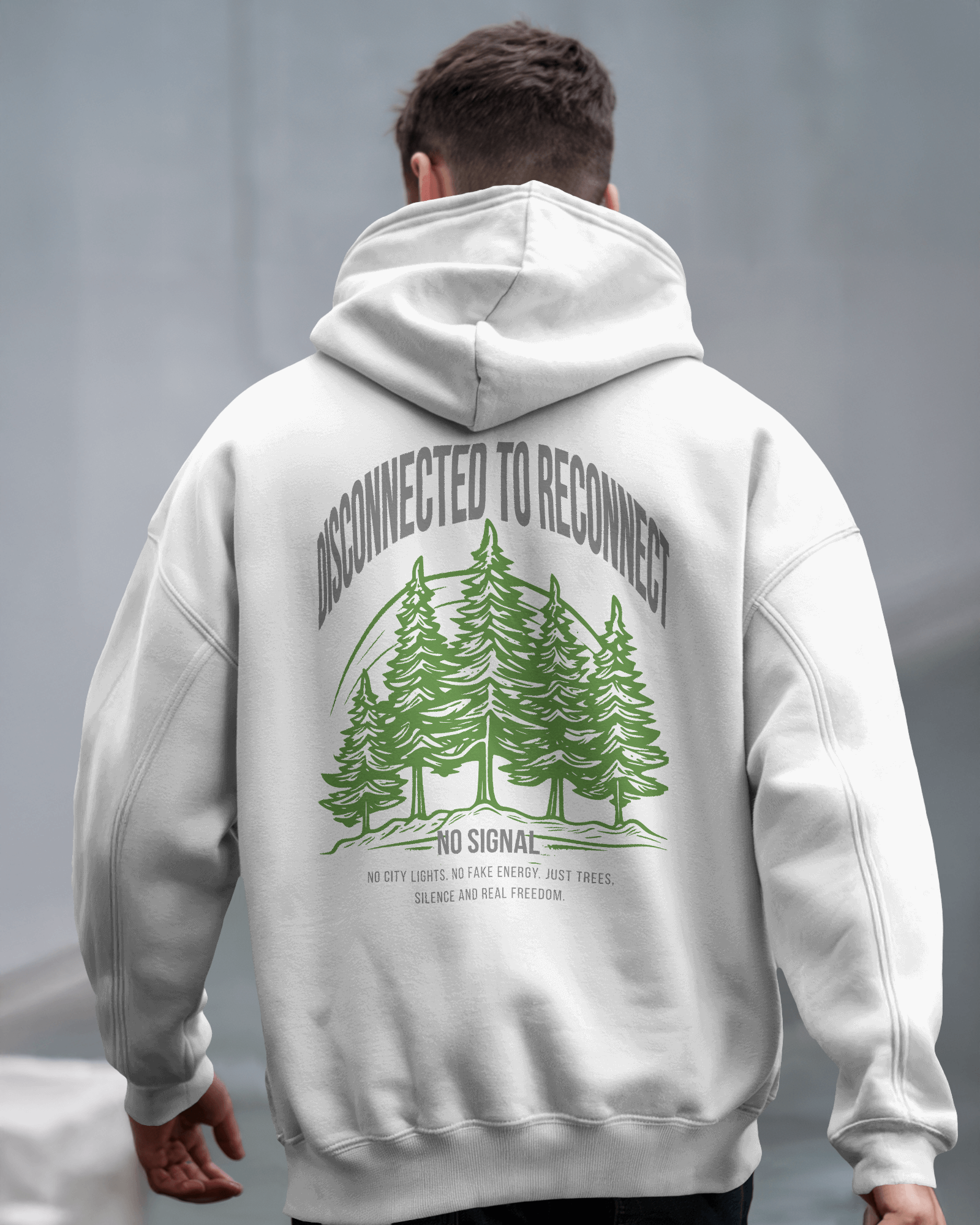 Disconnected – Oversize Hoodie