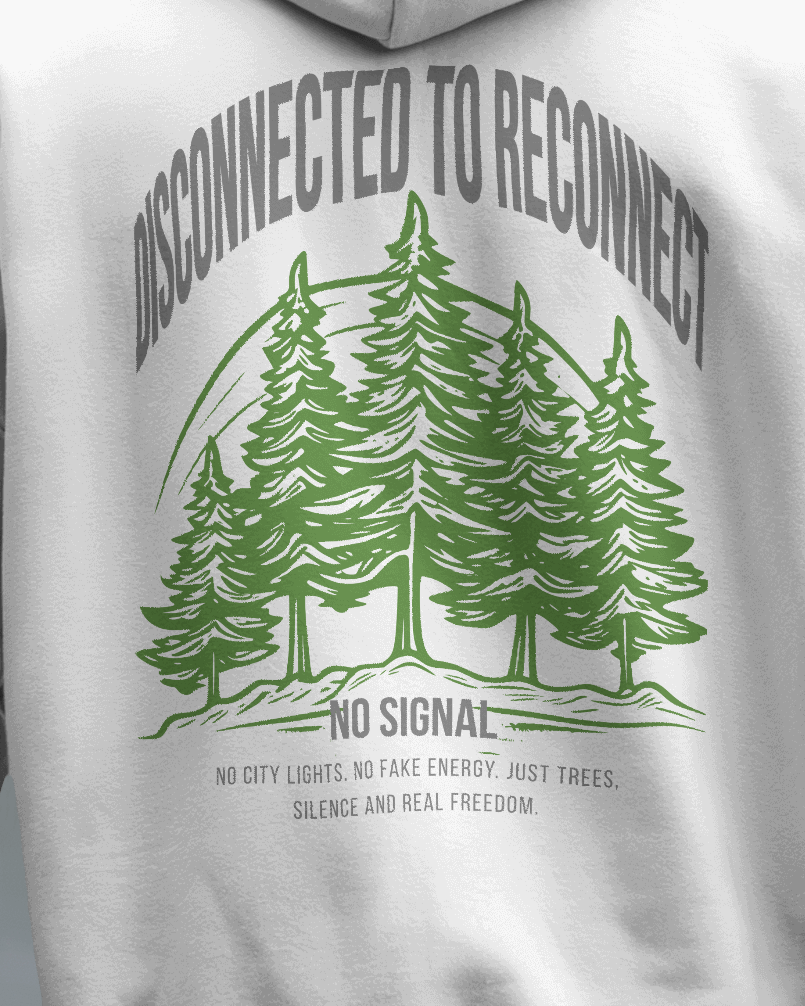 Disconnected – Oversize Hoodie