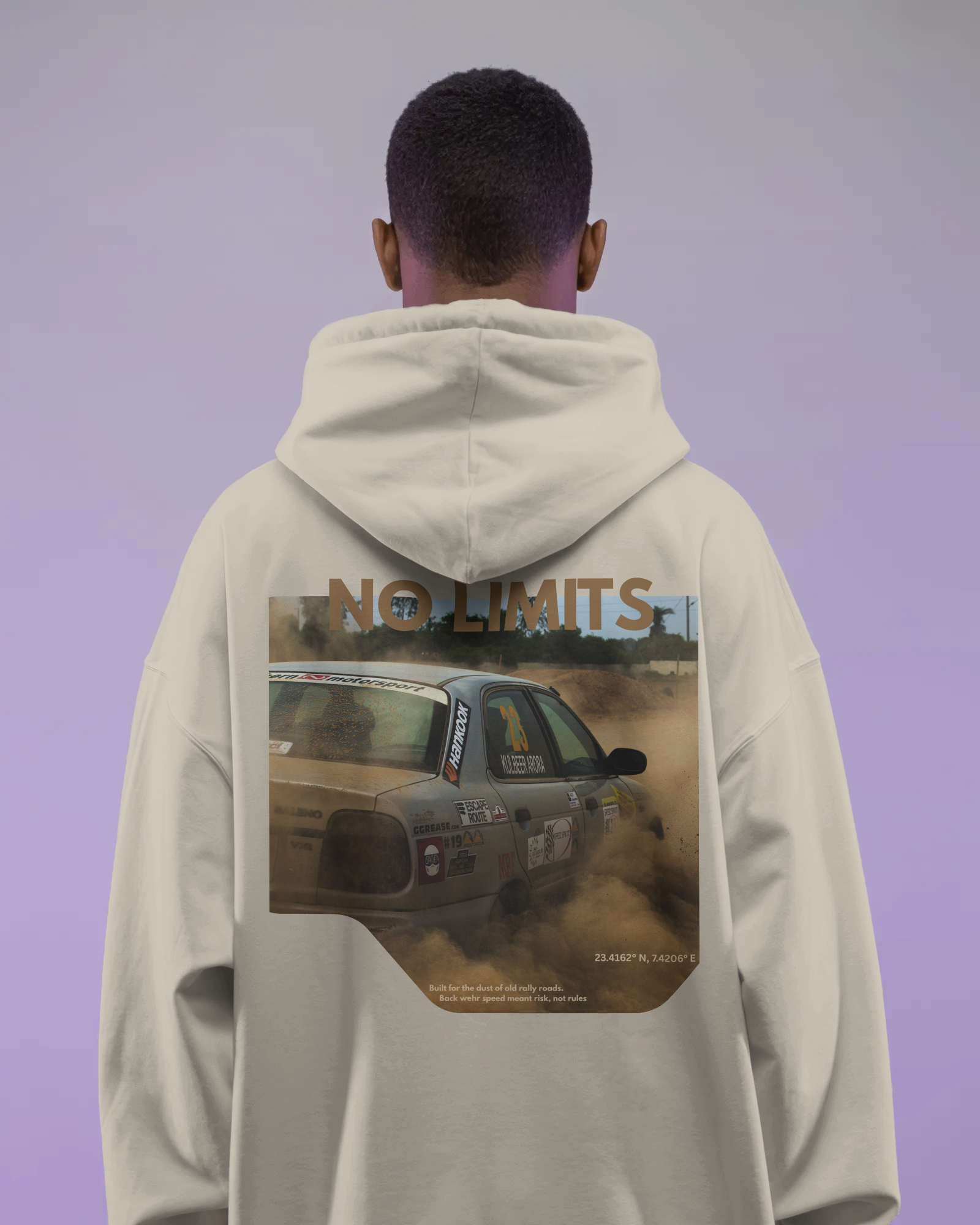 Dust Rally - Oversize Hoodie