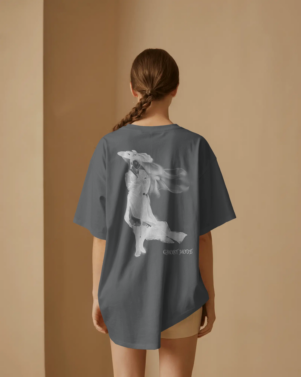 Ghost Mode - Limited Edition Damen Oversize T-Shirt