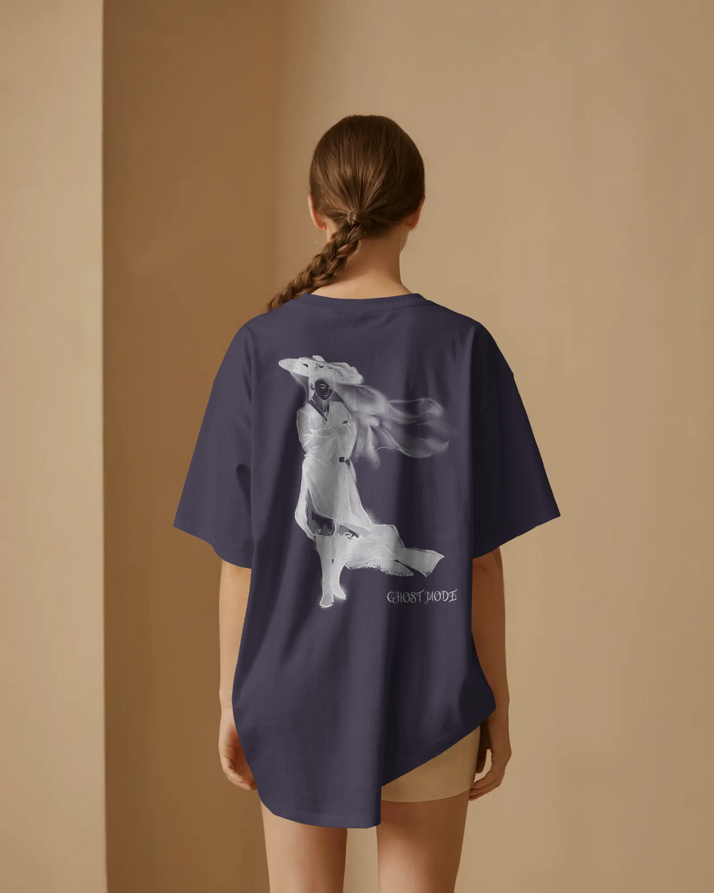 Ghost Mode - Limited Edition Damen Oversize T-Shirt