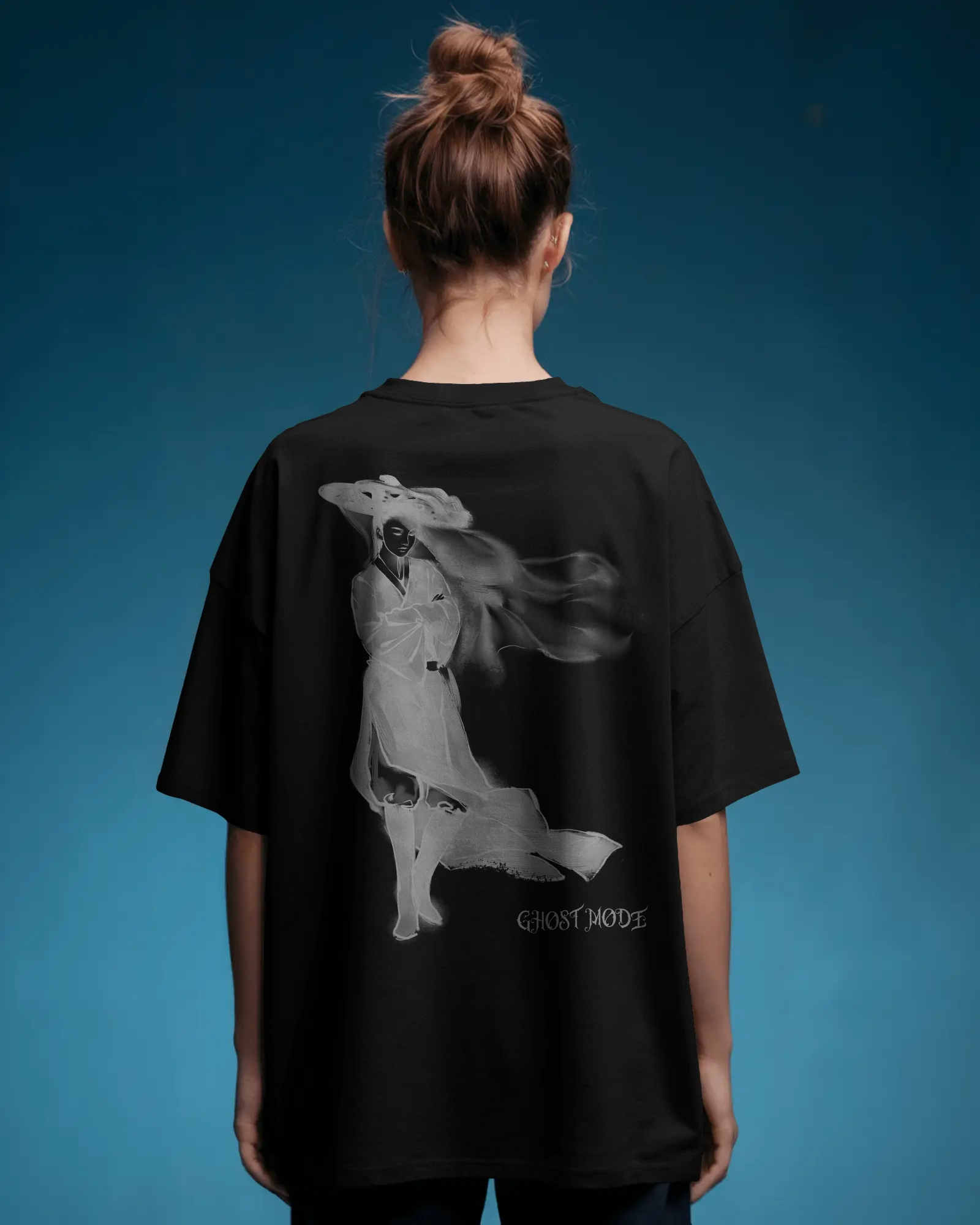 Ghost Mode - Limited Edition Damen Oversize T-Shirt