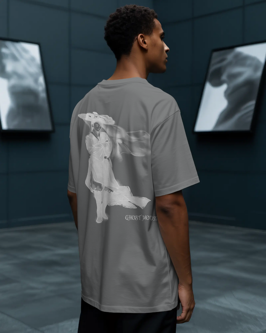 Ghost Mode - Limited Edition Herren Oversize T-Shirt