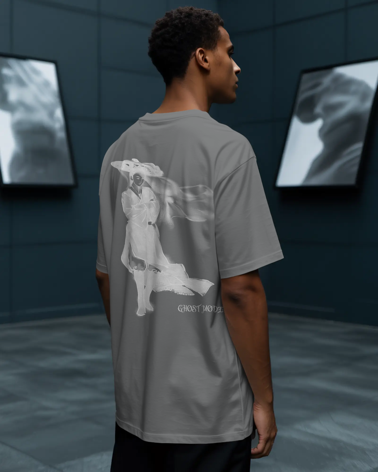 Ghost Mode - Limited Edition Herren Oversize T-Shirt