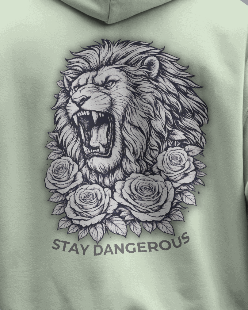 Stay Dangerous – Limited Edition Oversize Hoodie Unisex