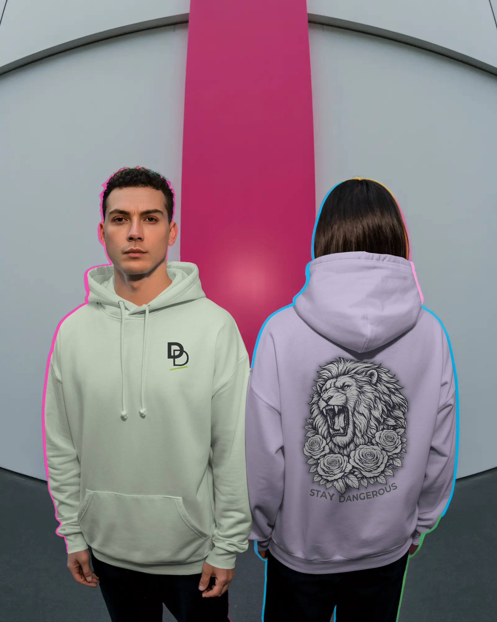 Stay Dangerous – Limited Edition Oversize Hoodie Unisex