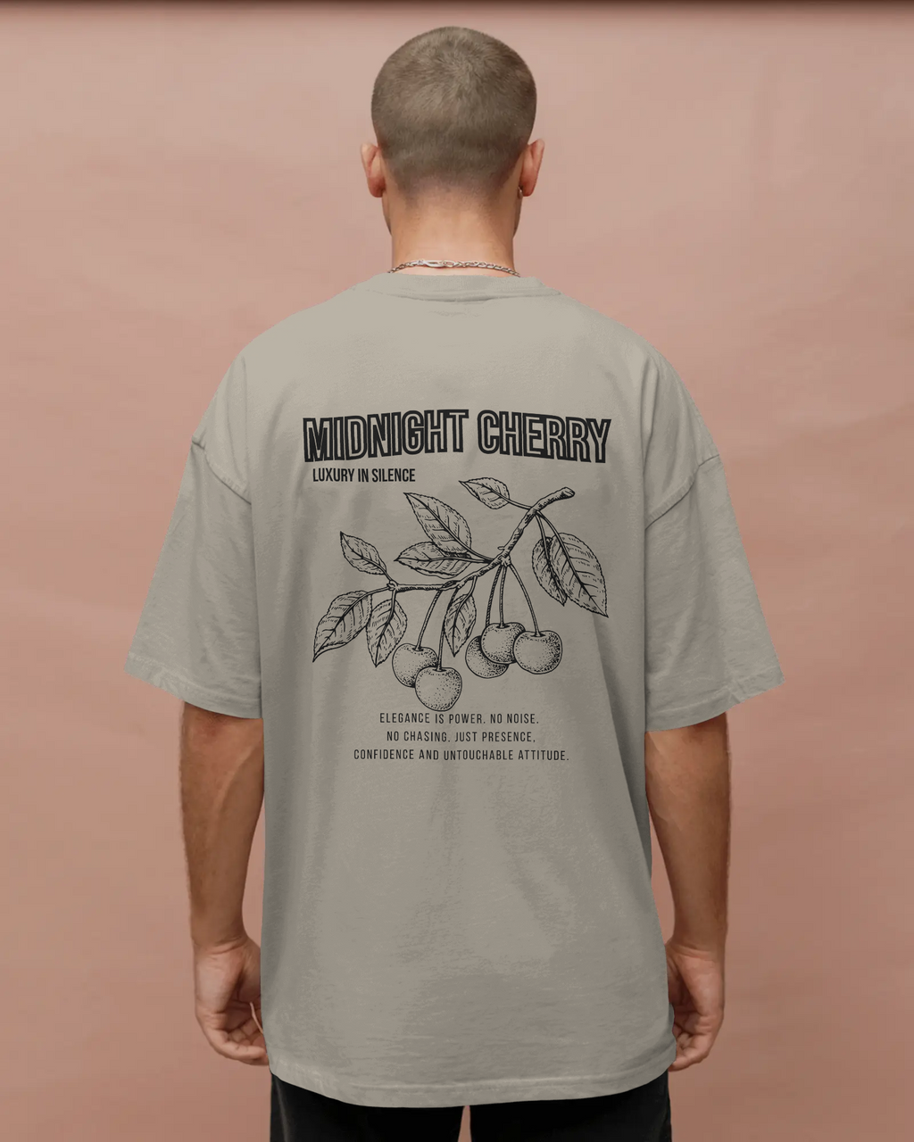 Midnight Cherry - Oversize T-Shirt