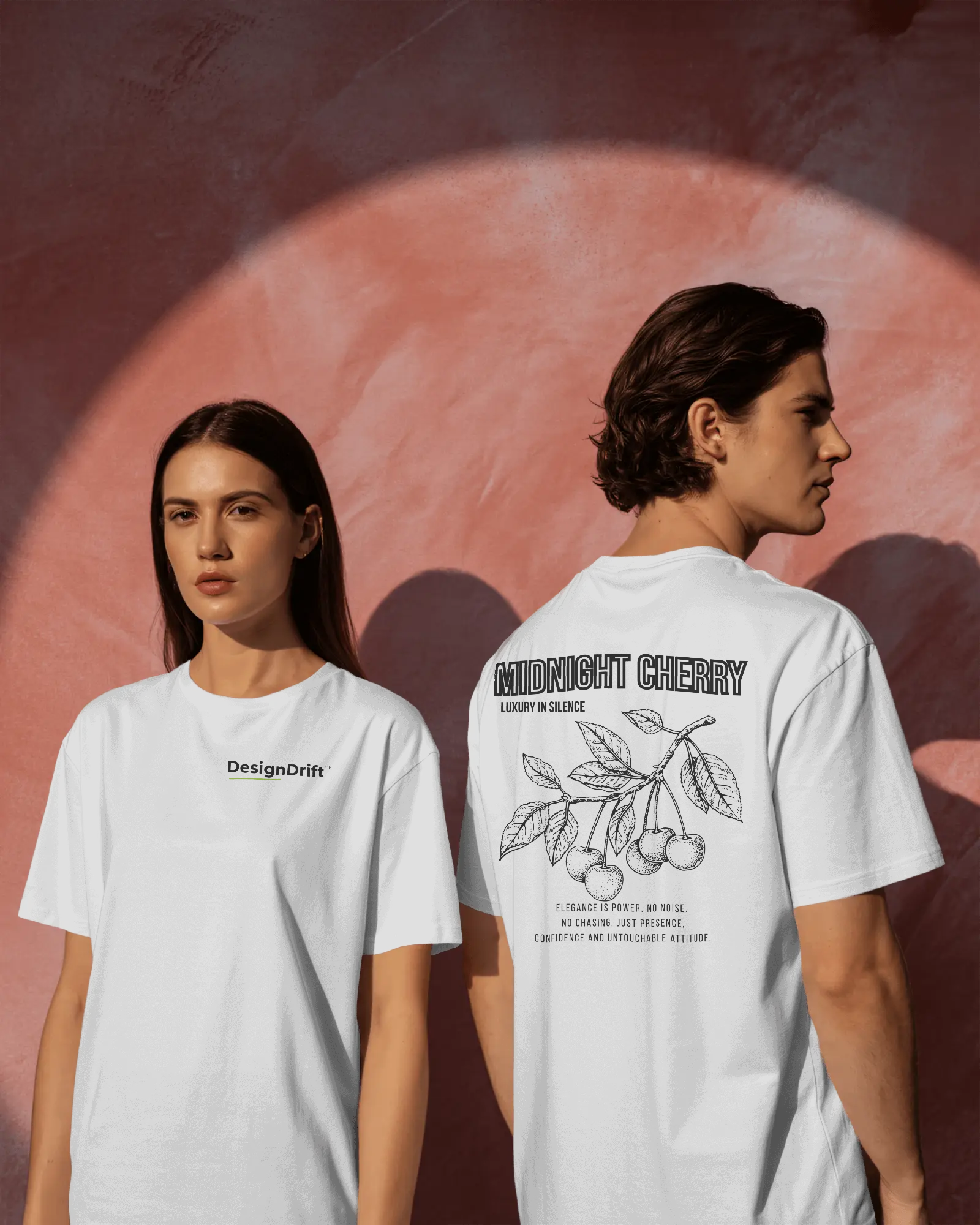 Midnight Cherry - Oversize T-Shirt