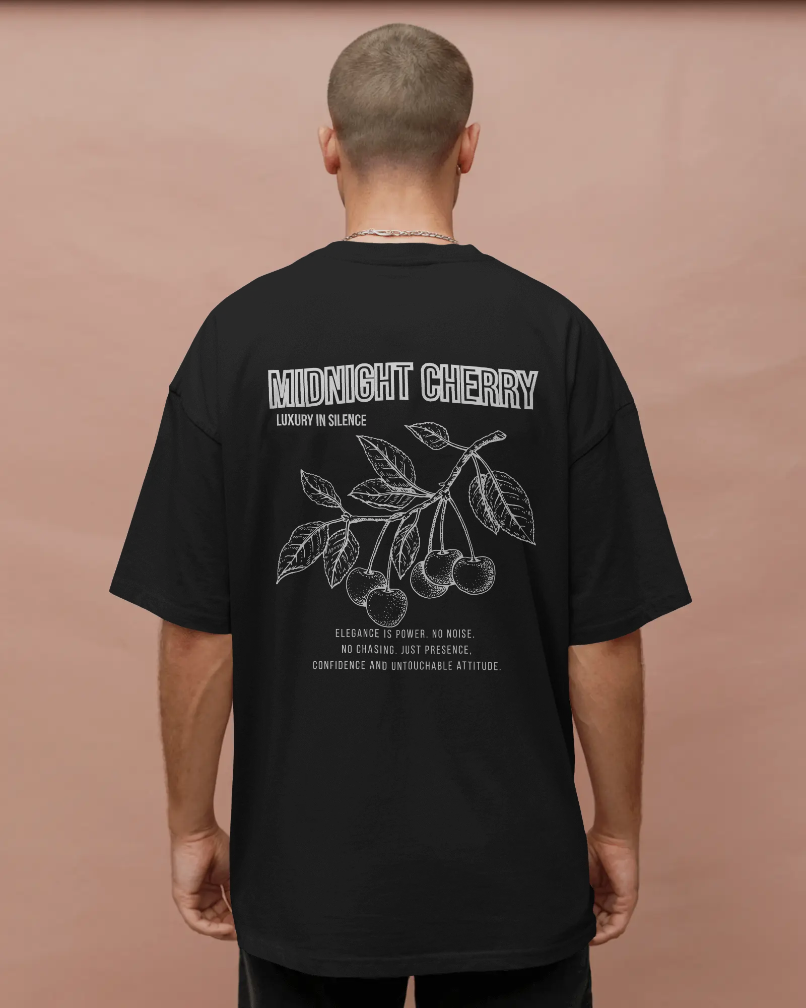 Midnight Cherry - Oversize T-Shirt
