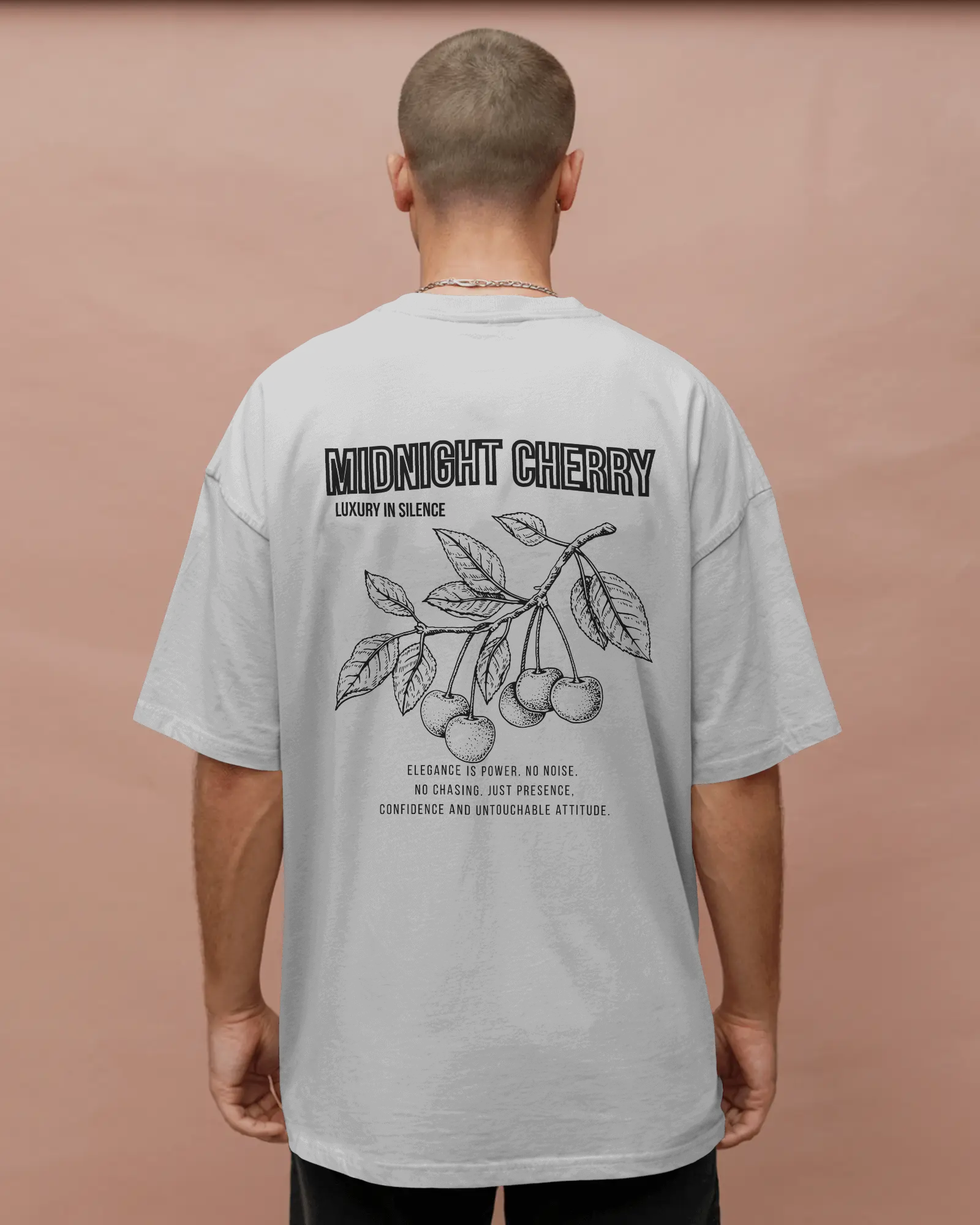 Midnight Cherry - Oversize T-Shirt