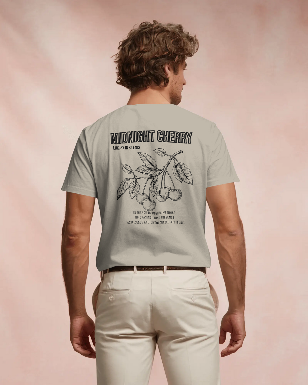 Midnight Cherry - Herren T-Shirt