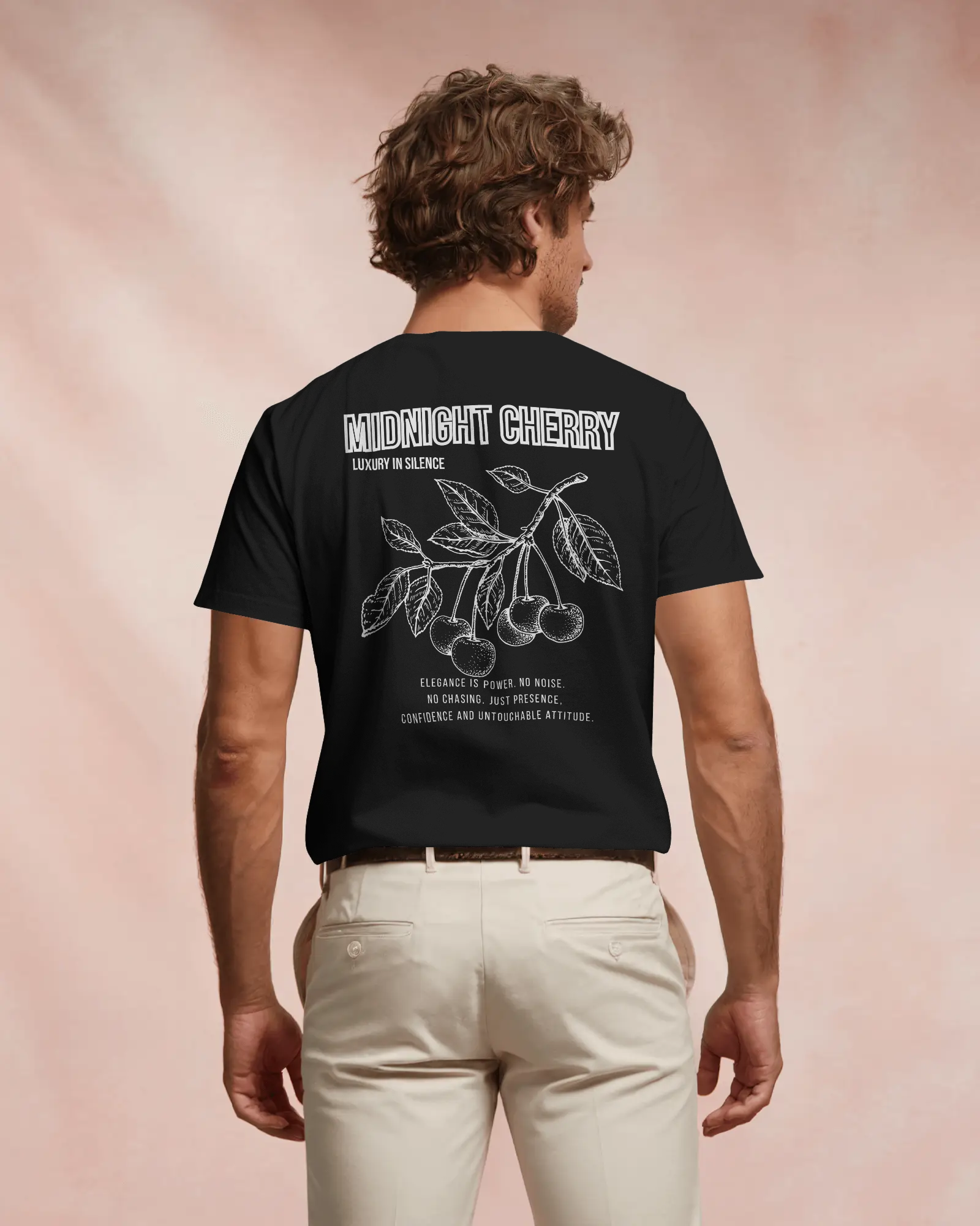 Midnight Cherry - Herren T-Shirt