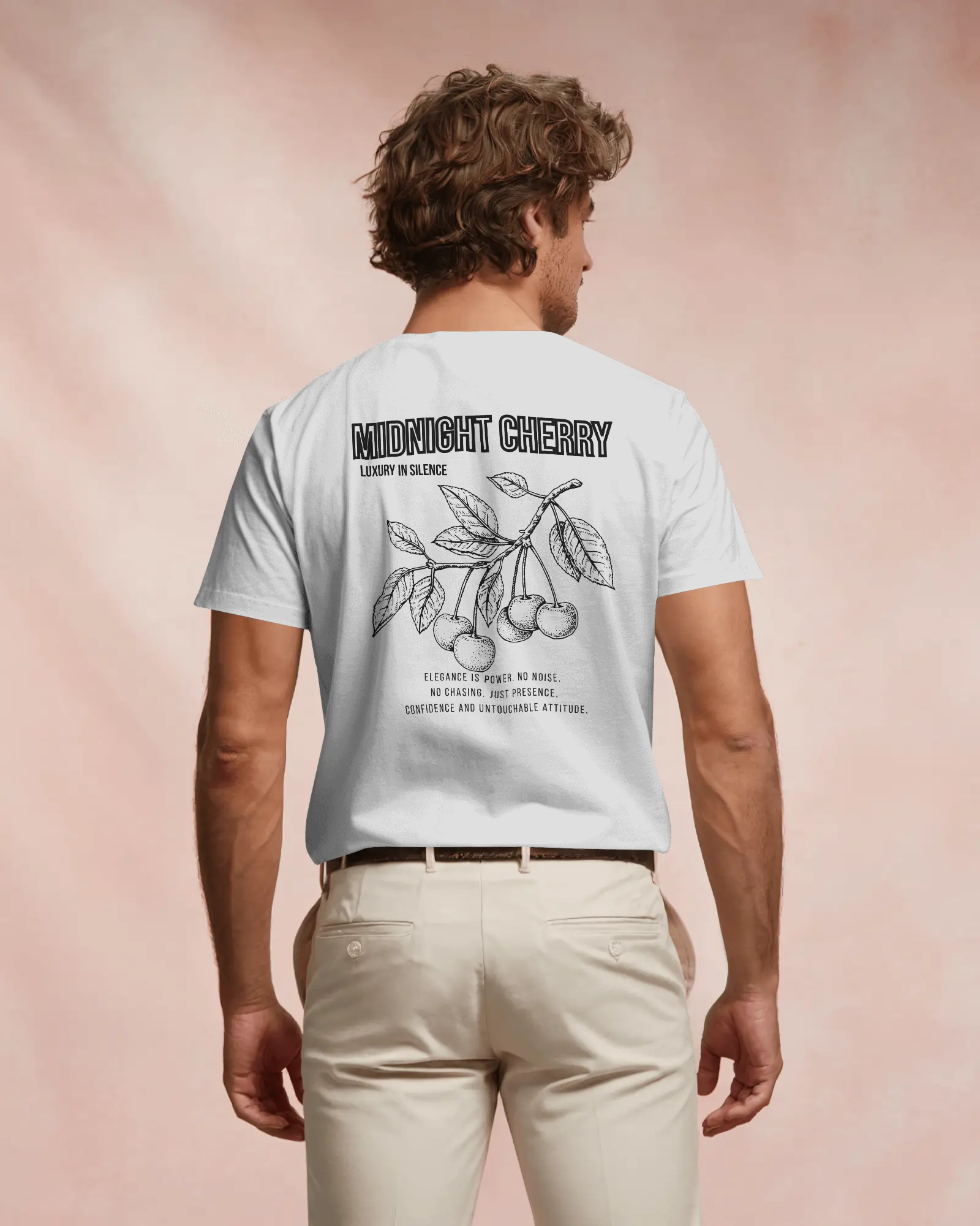 Midnight Cherry - Herren T-Shirt
