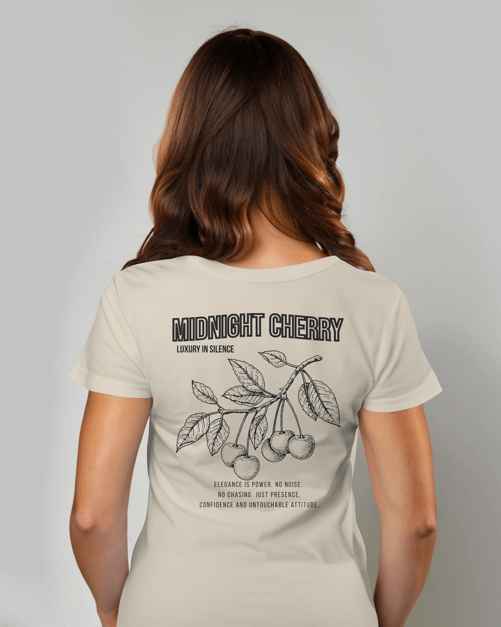 Midnight Cherry - Damen T-Shirt