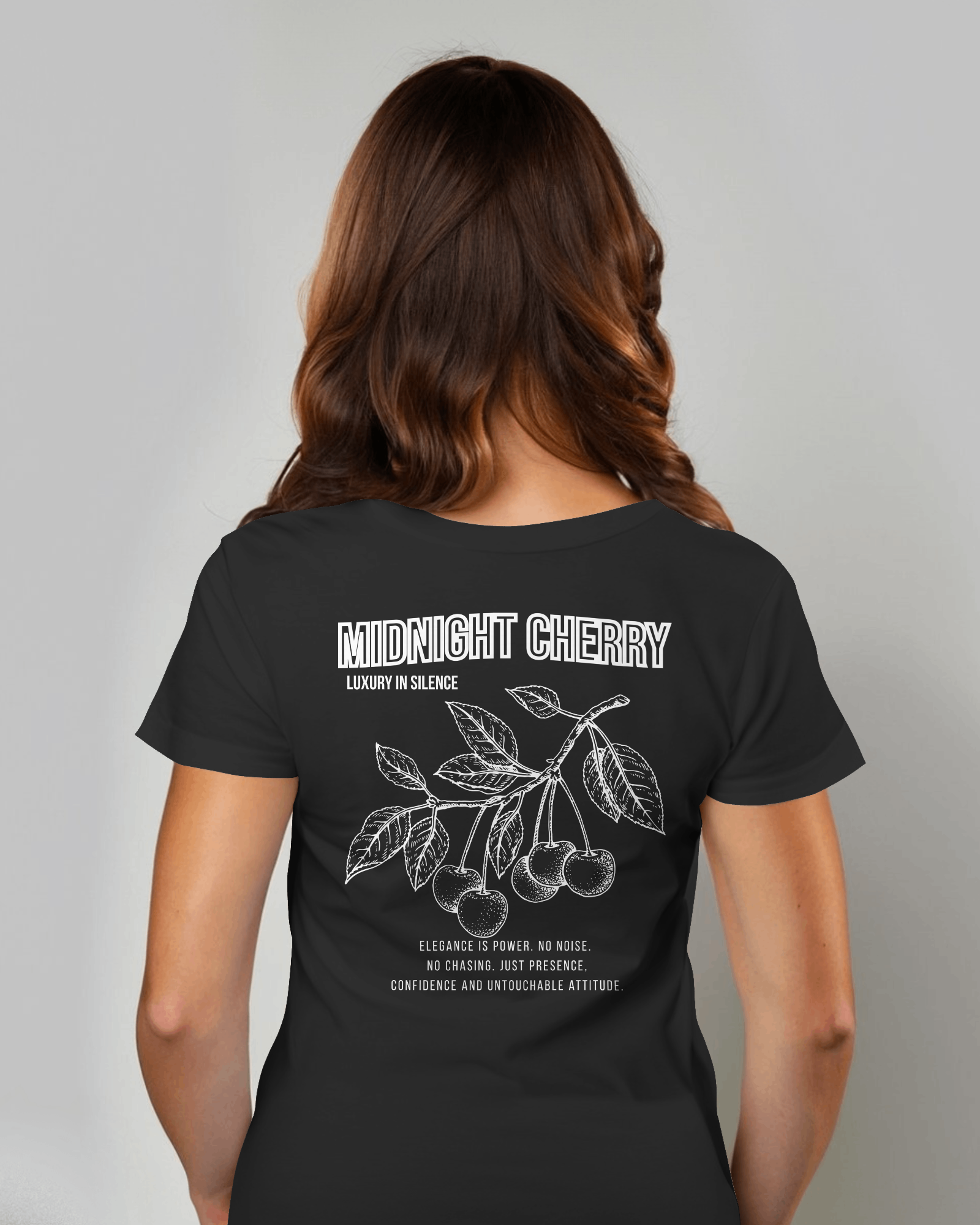 Midnight Cherry - Damen T-Shirt