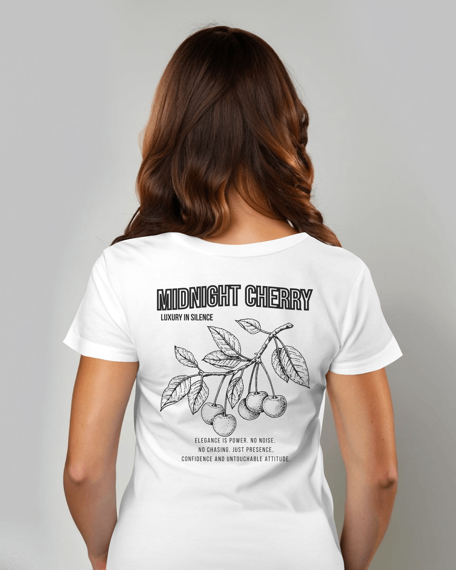 Midnight Cherry - Damen T-Shirt