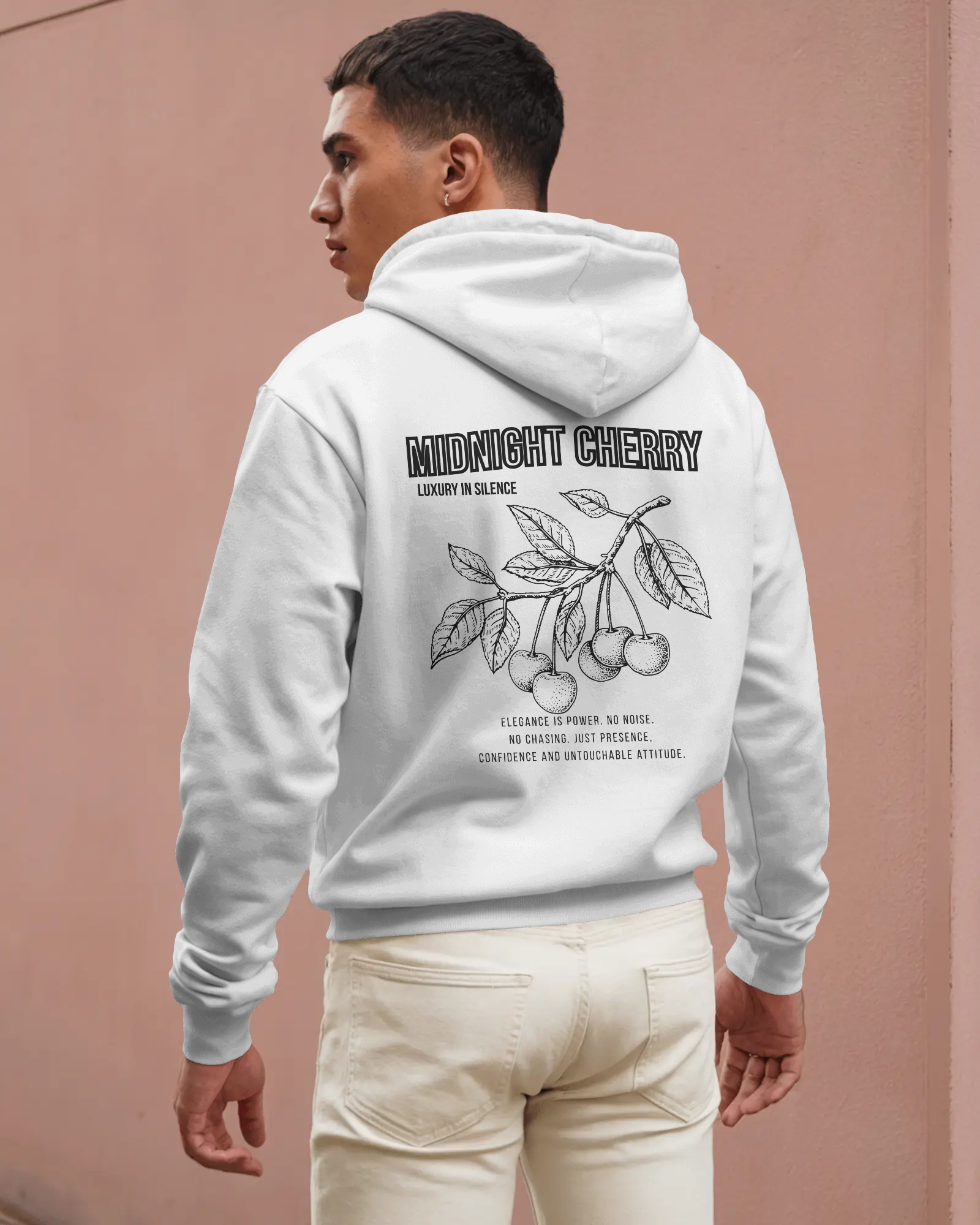 Midnight Cherry – Herren Hoodie